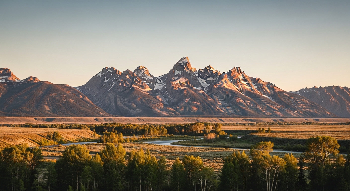 Mountain Range View